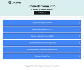 Immedlinkum.info(Dit domein kan te koop zijn) Screenshot