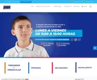IMM.edu.mx(Instituto Mexicano Madero) Screenshot