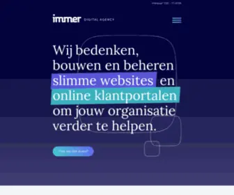 Immer.im(Full-service digital agency Immer) Screenshot