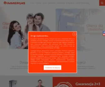 Immergas.com.pl(Immergas Polska) Screenshot