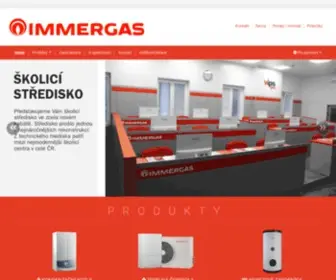 Immergas.cz(IMMERGAS) Screenshot