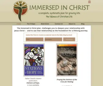 Immersedinchrist.org(Book Store) Screenshot