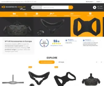 Immersive-Display.com(Immersive Display distributeur de casques VR et AR) Screenshot