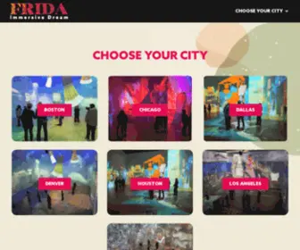 Immersive-Frida.com(Frida) Screenshot