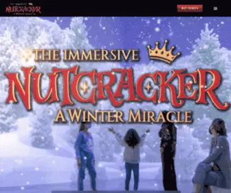 Immersive-Nutcracker.com(A Winter Miracle) Screenshot