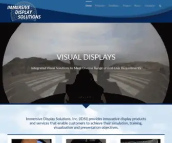 Immersivedisplayinc.com(Immersive Display Solutions) Screenshot