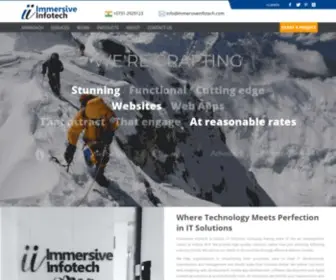 Immersiveinfotech.com(Immersive Infotech) Screenshot