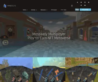 Immersys.io(The Metaverse Ecosystem MMO) Screenshot