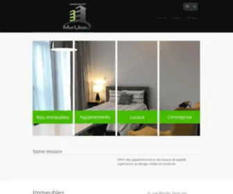 Immeublesmusturbain.com(Appartements Et Locaux À Louer) Screenshot