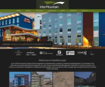 Immhotels.com(InterMountain Management LLC) Screenshot