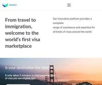 Immi-NET.com(Imminet) Screenshot