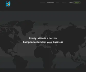 Immidart.com(Immidart offers Enterprise SaaS for global mobility which) Screenshot