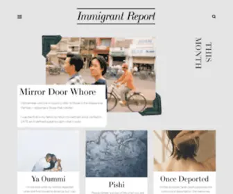 Immigrantreport.com(Immigrant Report) Screenshot