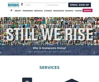 Immigrantsrising.org(IMMIGRANTS RISING) Screenshot