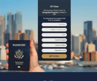 Immigrate-Services.com(United States Immigration Services) Screenshot