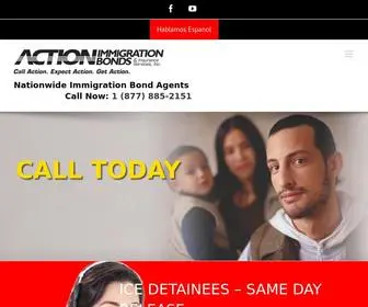 Immigration-Bail-Bonds.com(Immigration Bonds) Screenshot