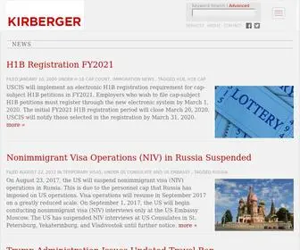 Immigration-Lawyer.com(Kirberger PC) Screenshot