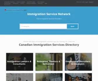 Immigration-Service.com(Immigration Service Directory) Screenshot