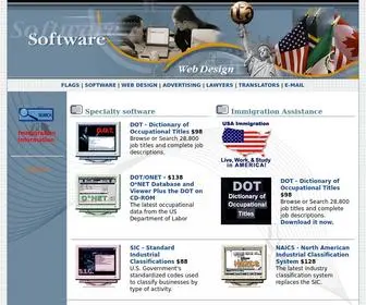 Immigration-Usa.com(IMMIGRATION INFORMATION and Software) Screenshot