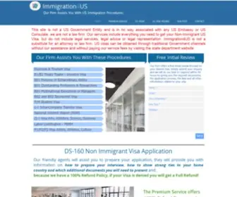 Immigration4US.com(US Visas) Screenshot