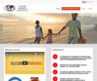 Immigrationconsultant.ca(Canadian Immigration Specialists) Screenshot