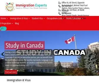Immigrationexperts.pk(Immigrationexperts) Screenshot