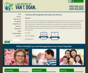 Immigrationfamilylawyer.com(Doan, LLC) Screenshot