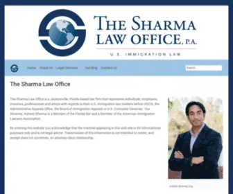 Immigrationfirm.net(The Sharma Law Office) Screenshot