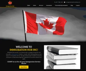 Immigrationhub.ca(IMMIGRATIONHUB INC) Screenshot