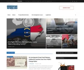 Immigrationreform.com(The Official Blog of FAIR) Screenshot