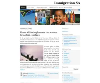Immigrationsa.com(Immigrationsa) Screenshot