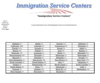 Immigrationservicecenters.com(Immigration Service Centers) Screenshot