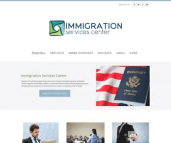 Immigrationservicescenter.org(Immigration Services Center) Screenshot