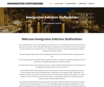 Immigrationsolicitorsstaffordshire.co.uk(Administrative Quarantine) Screenshot