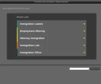 Immigrationstudio.com(Premium domain) Screenshot