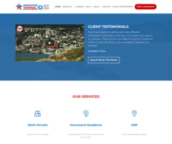 Immigrationterminal.com(Immigration Terminal) Screenshot