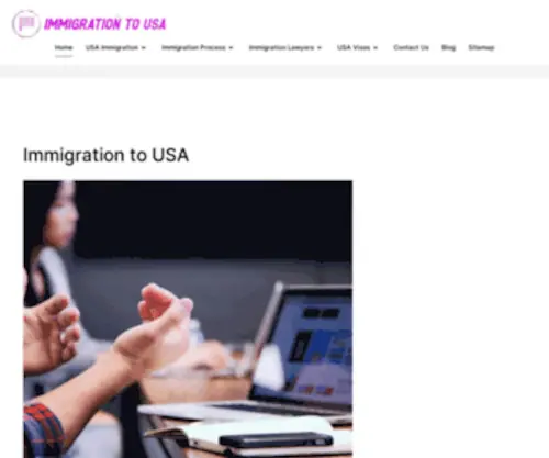 Immigrationtousa.info(Immigrationtousa info) Screenshot