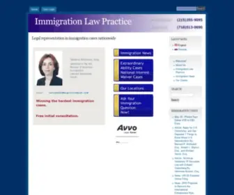 Immigrationwise.com((Admitted in PA) Screenshot