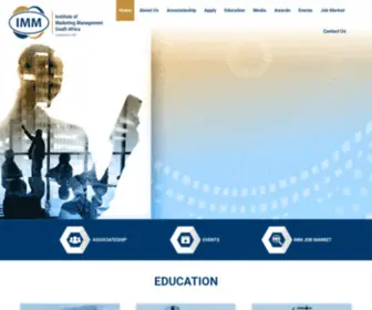 Imminstitute.co.za(IMM Institute) Screenshot