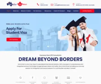 Immismart.com(Migration Agent and Education Visa Consultant Melbourne) Screenshot