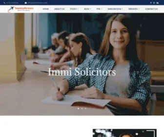 Immisolicitors.com(Contact Support) Screenshot
