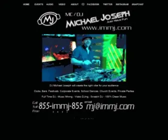 IMMJ.com(DJ Michael Joseph) Screenshot