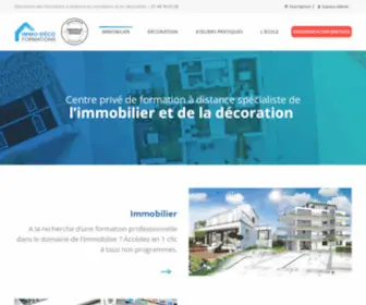 Immo-Deco-Formations.com(Immo Déco Formations) Screenshot