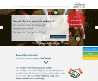 Immo-Genero.com(Immobilie verkaufen) Screenshot