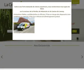 Immo-Lacense.com(Agence de la Cense) Screenshot