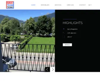 Immo-Team-TI.ch(Immo-Team-TI Sagl) Screenshot