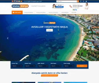 Immoalanya.com(Alanya satılık emlak) Screenshot