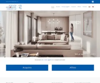 Immobiliareceresio.ch(Agenzia Immobiliare Ceresio SA) Screenshot