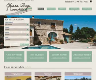 Immobiliarechiarabrogi.it(Agenzia Immobiliare a Vinci (Sovigliana e Spicchio)) Screenshot