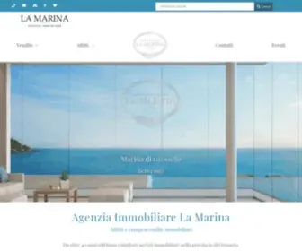 Immobiliarelamarina.it(Immobiliare La Marina) Screenshot